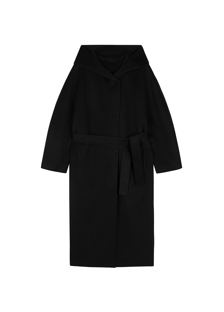 Coat / JNBY T-Shape Long Wool Coat