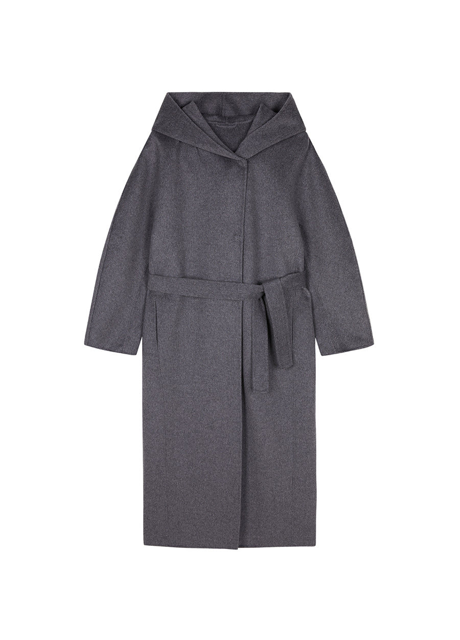 Coat / JNBY T-Shape Long Wool Coat