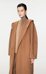 Coat / JNBY T-Shape Long Wool Coat