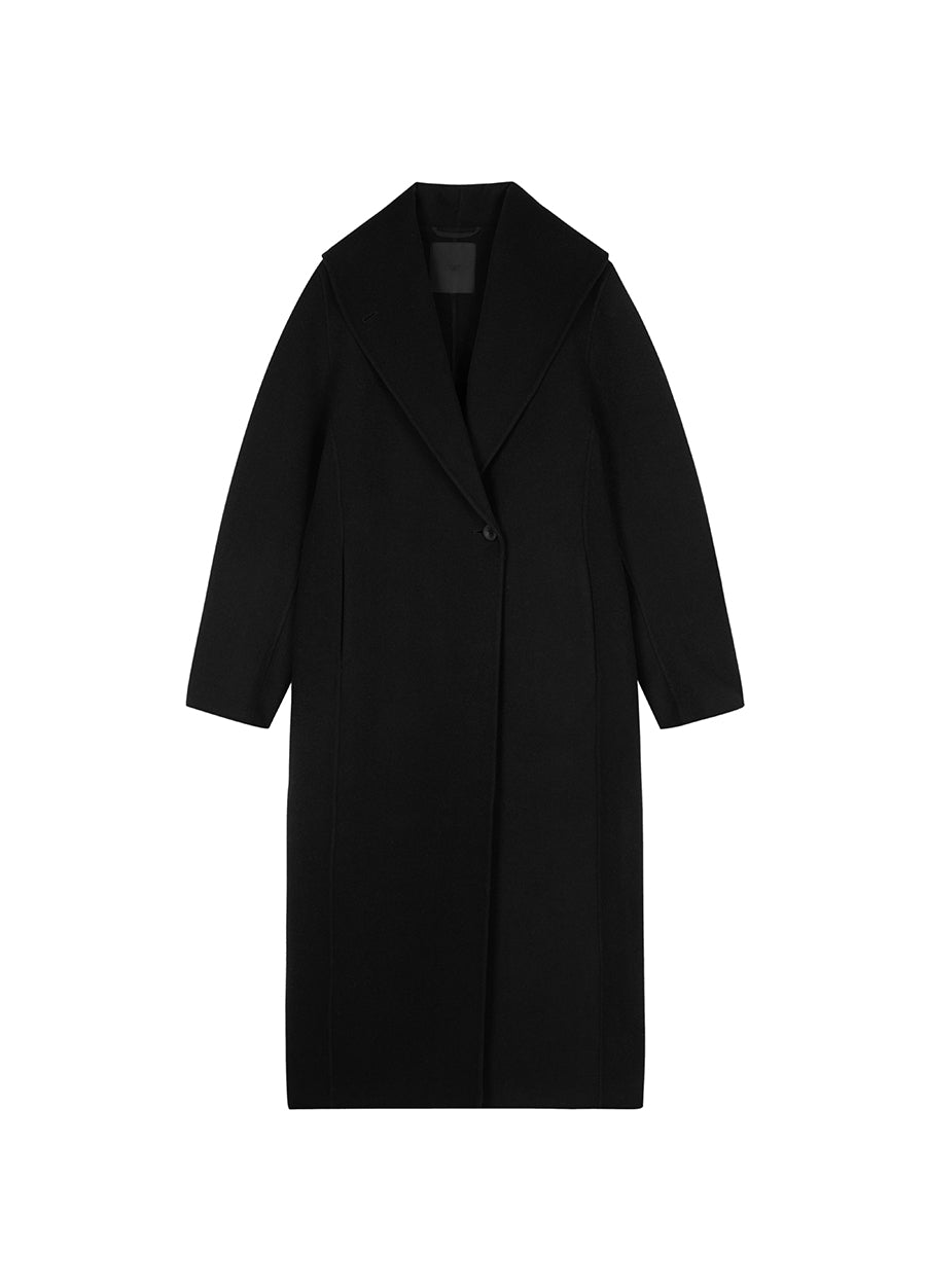 Coat / JNBY Tailored Wool Ultra-Long Coat