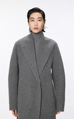 Coat / JNBY Tailored Wool Ultra-Long Coat