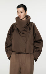 Coat / JNBY Luxe Satin Down Puffer