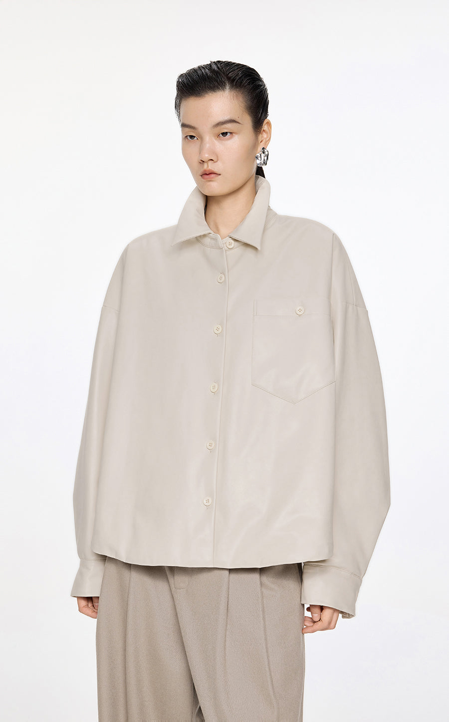 Downcoat / JNBY Oversize Shirt Down Coat