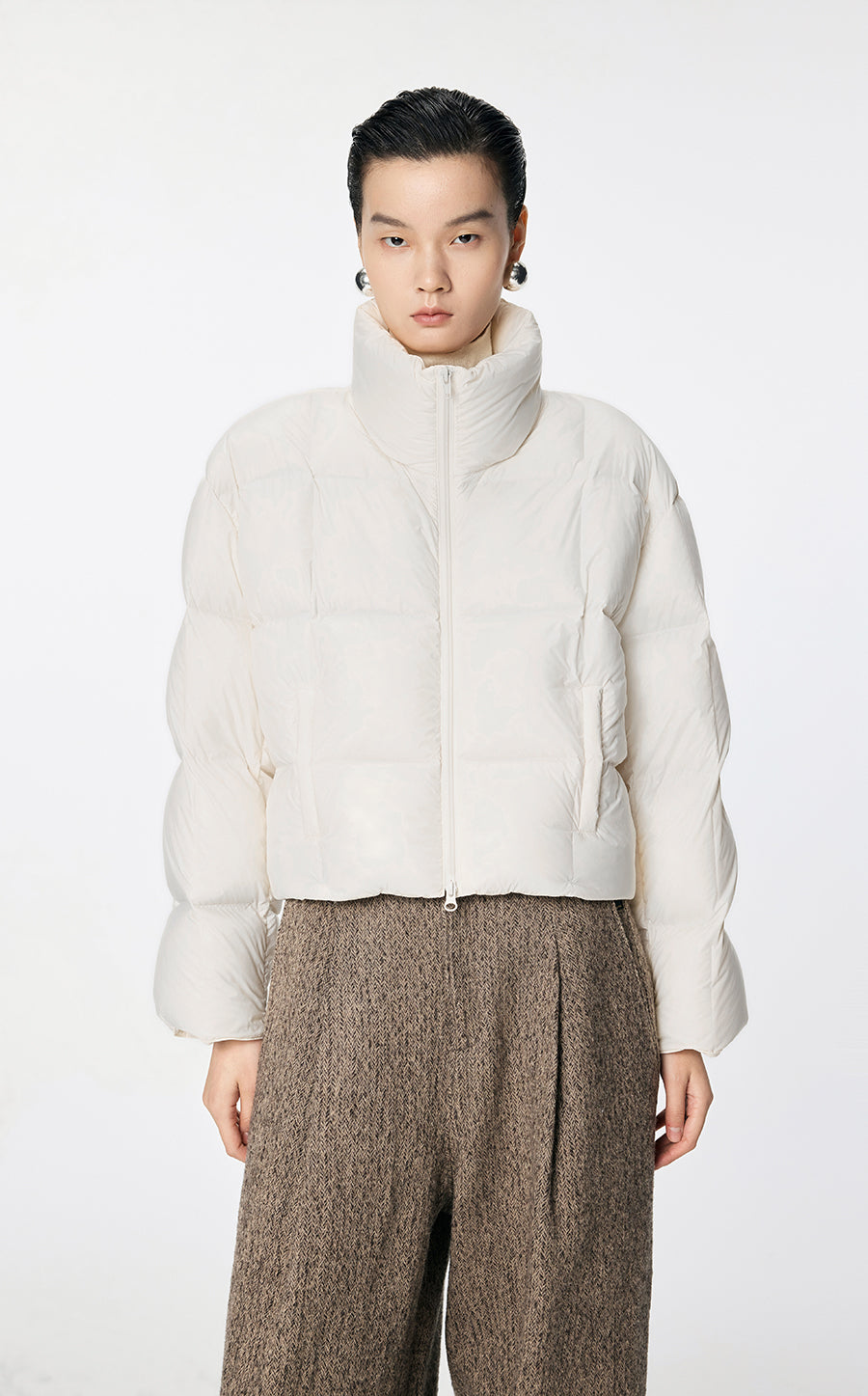 Coat / JNBY Imported Duck Down Short Puffer