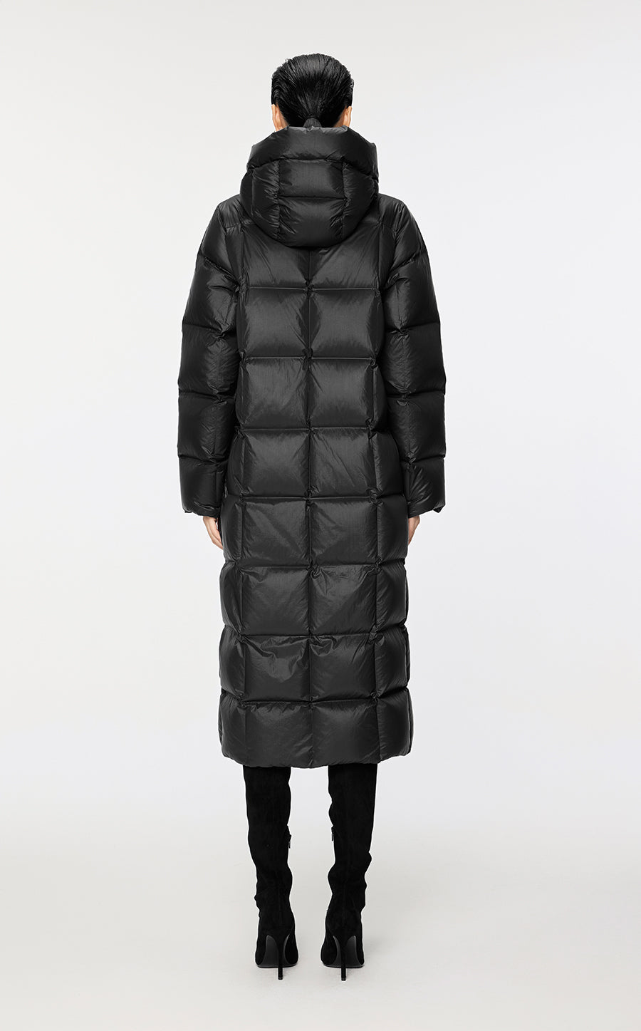 Coat / JNBY Imported Duck Down Boxy Stitching Puffer