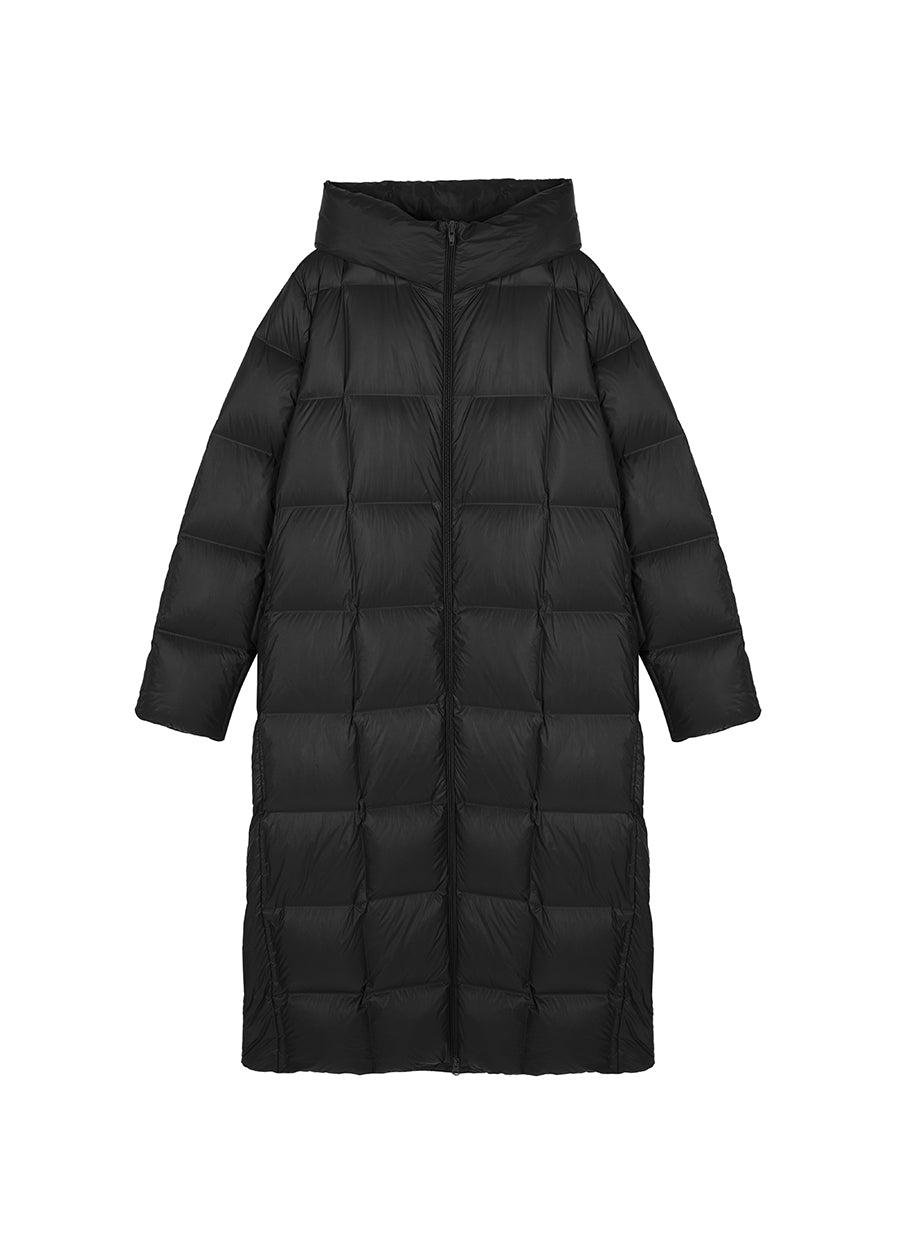 Coat / JNBY Imported Duck Down Boxy Stitching Puffer