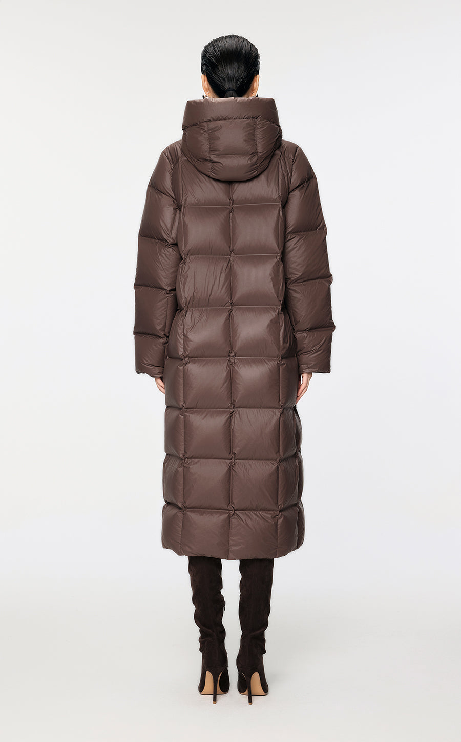 Coat / JNBY Imported Duck Down Boxy Stitching Puffer