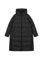 Downcoat / (Extreme Cold Weather)JNBY Relaxed Hooded Goose Down Coat