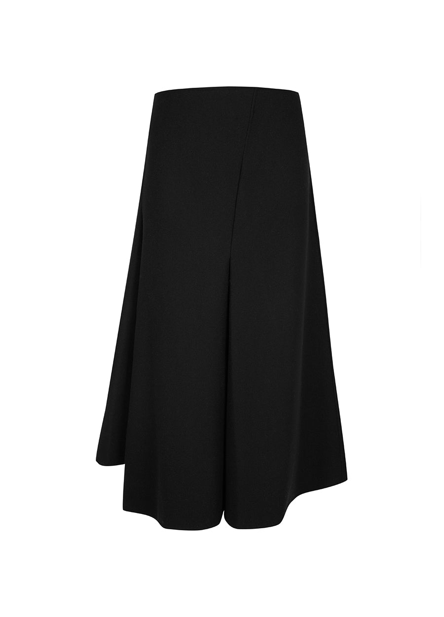 Skirt / JNBY Tailored Twill A-Line Long Skirt