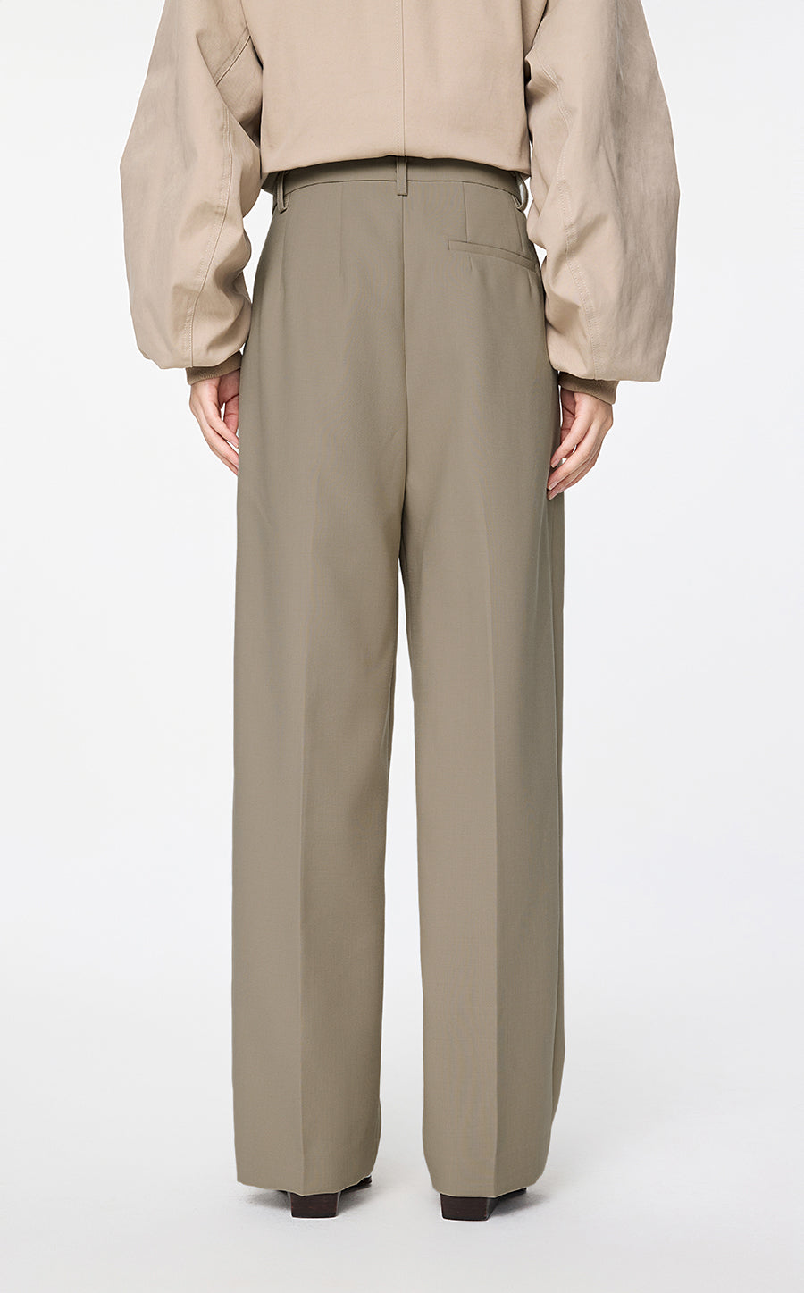 Pants / JNBY Modern Tailored Straight Trousers