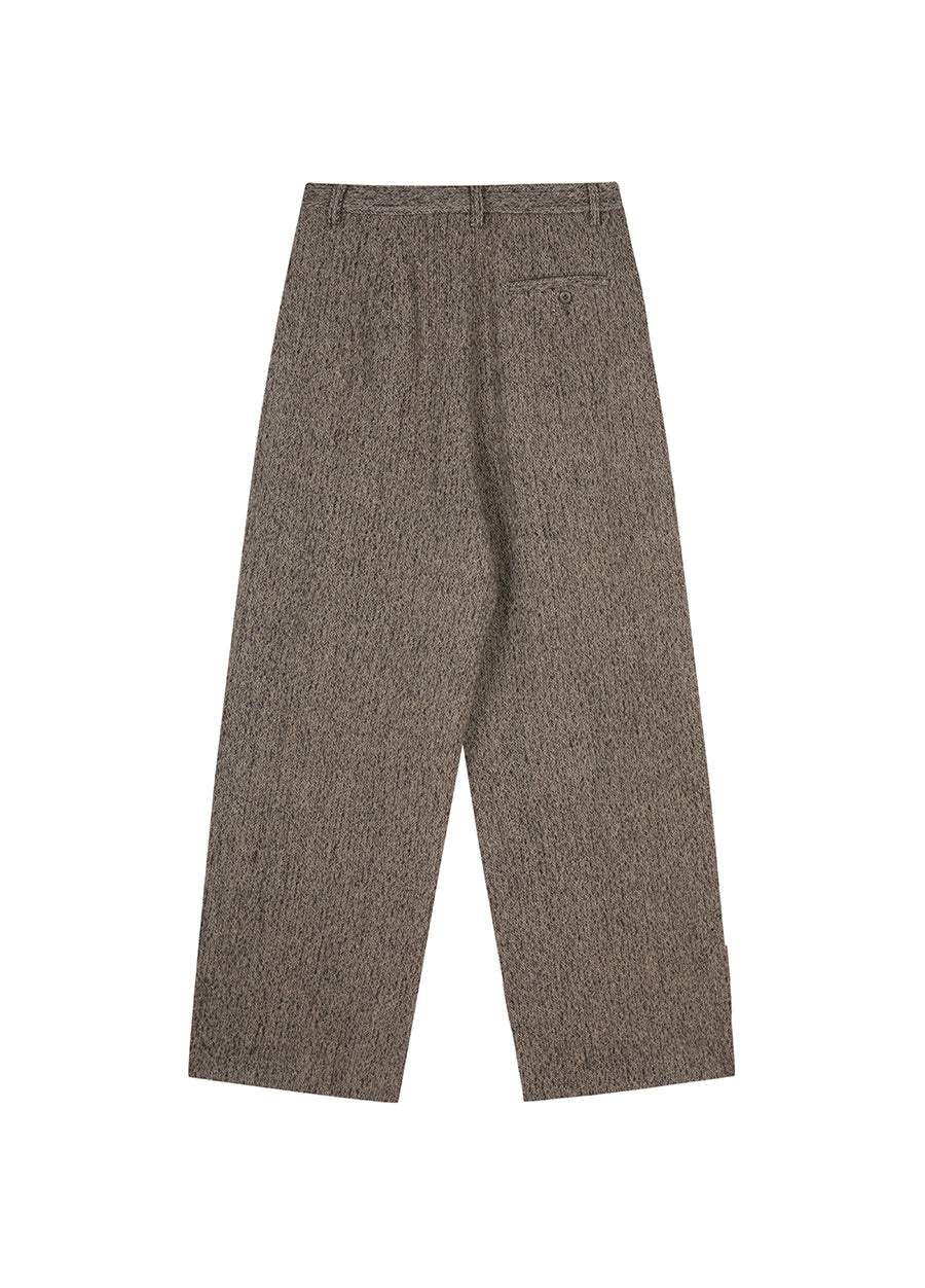 Pants / JNBY Italian Wool Wide-Leg Trousers