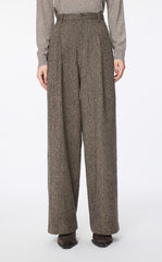 Pants / JNBY Italian Wool Wide-Leg Trousers