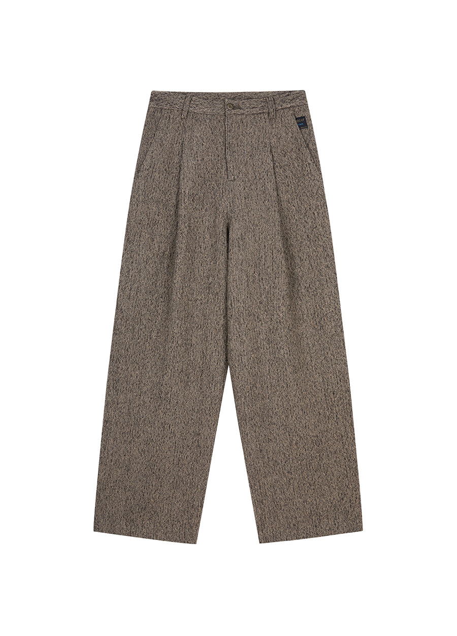 Pants / JNBY Italian Wool Wide-Leg Trousers