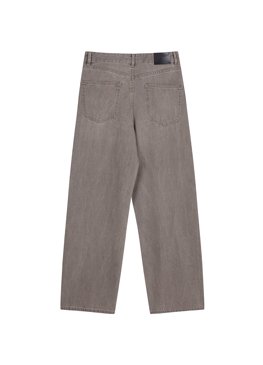 Pants / JNBY Eco-Friendly Straight Washed Jeans