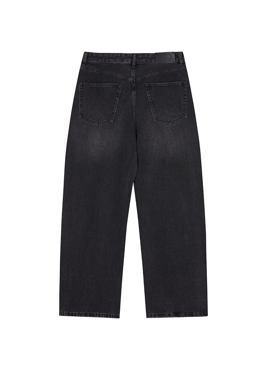 Pants / JNBY Washed Denim Cotton Jeans