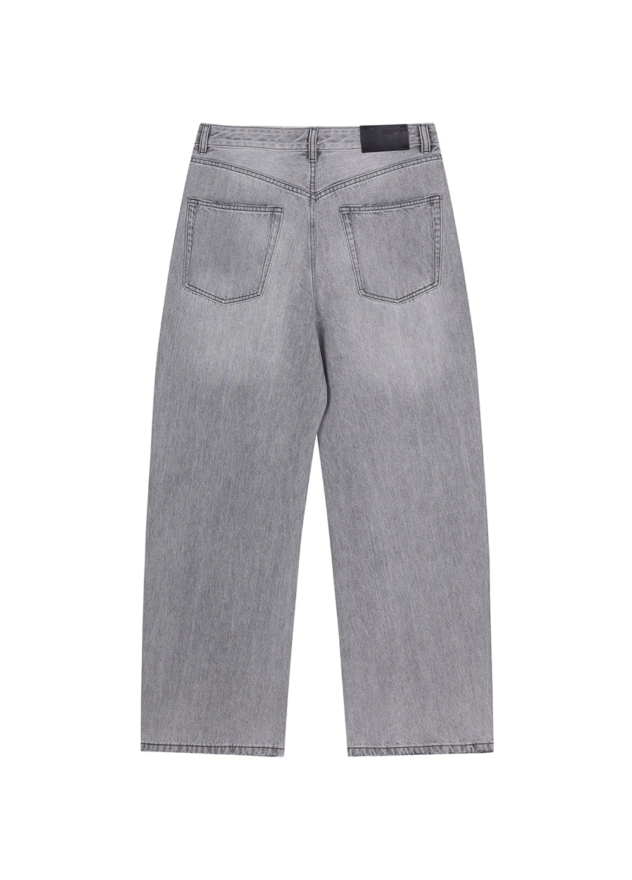 Pants / JNBY Washed Denim Cotton Jeans