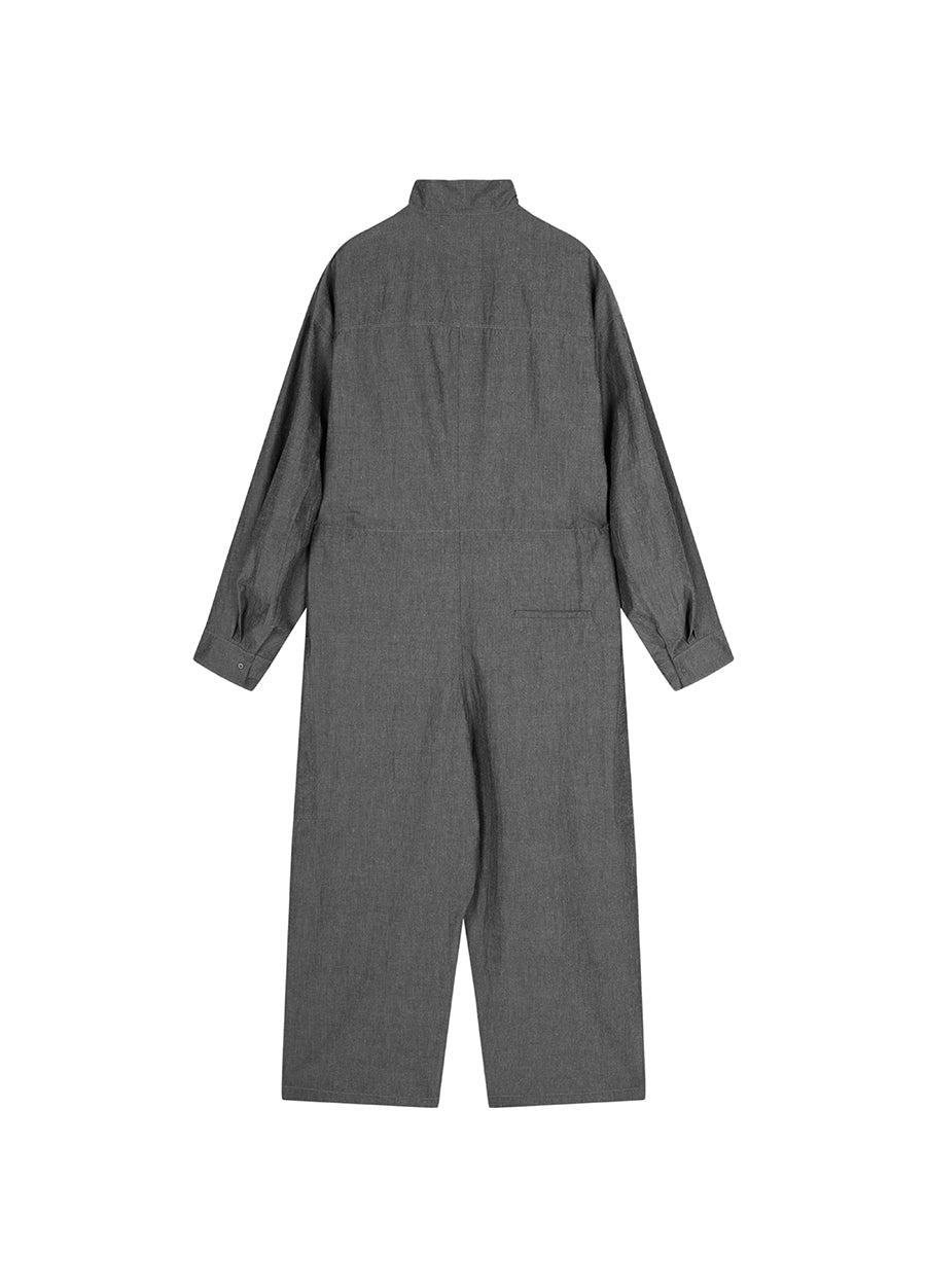 Jumpsuits / JNBY Oversize Eco-Friendly Cotton-Hemp Jumpsuits