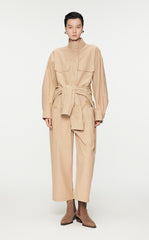 Jumpsuits / JNBY Oversize Eco-Friendly Cotton-Hemp Jumpsuits