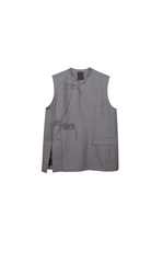 Vest / JNBY Twist Knot Lyocell Mid-Length Vest