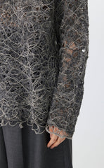 Sweater / JNBY Oversized Textured Knit Sweater