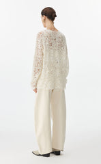 Sweater / JNBY Oversized Textured Knit Sweater