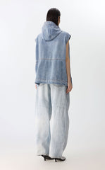 Vest / JNBY Drawstring Oversized Midi Vest