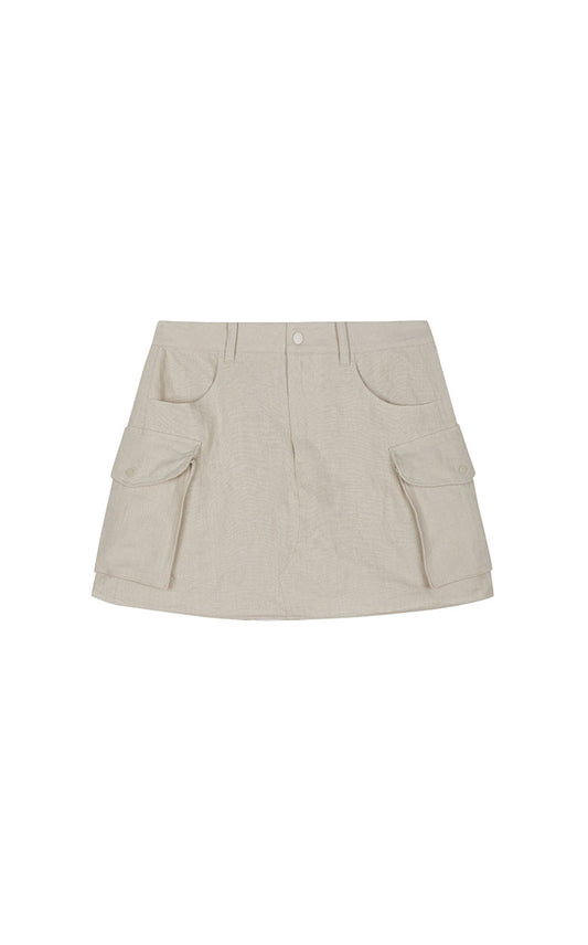 Skirt / JNBY Eco-Friendly A-Line Mini Skirt