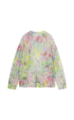 Sweater / JNBY Watercolor Floral Oversized Knit Sweater