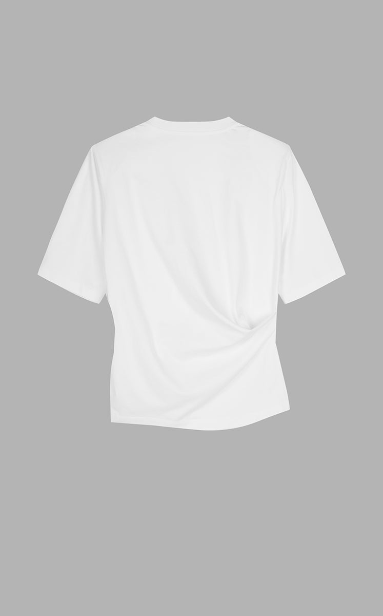 T-Shirt / JNBY Waist Pleated Sculpting Tee
