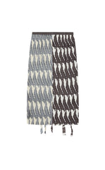 Skirt / JNBY Pleated Floral Print Midi Skirt