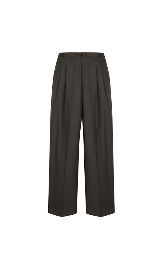 Pants / JNBY Wool-Cashmere Blend Tapered Trousers