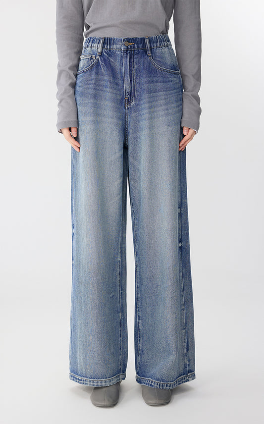 Pants / JNBY Wide Leg Lyocell Denim