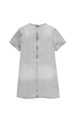 Dress / JNBY 3D  Floral Short Sleeve Dress