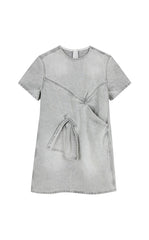 Dress / JNBY 3D  Floral Short Sleeve Dress