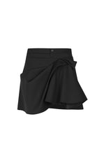 Skirt / JNBY A-Line Wool Blend Mini Skirt