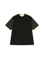 T-shirt / JNBY Colorblock Loose Fit Cotton Tee