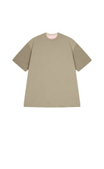 T-shirt / JNBY Colorblock Loose Fit Cotton Tee