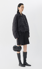 Down coat / JNBY Chinese Knot Oversized Quilted Down Jacket