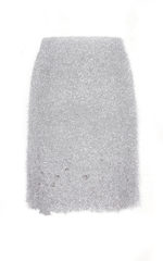 Skirt / JNBY Metallic Effect Knitted Straight Skirt