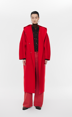 Coat / JNBY H-Silhouette Wool-Cashmere Coat