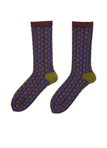 Socks / JNBY Multi-Color Plaid Socks