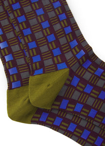 Socks / JNBY Multi-Color Plaid Socks