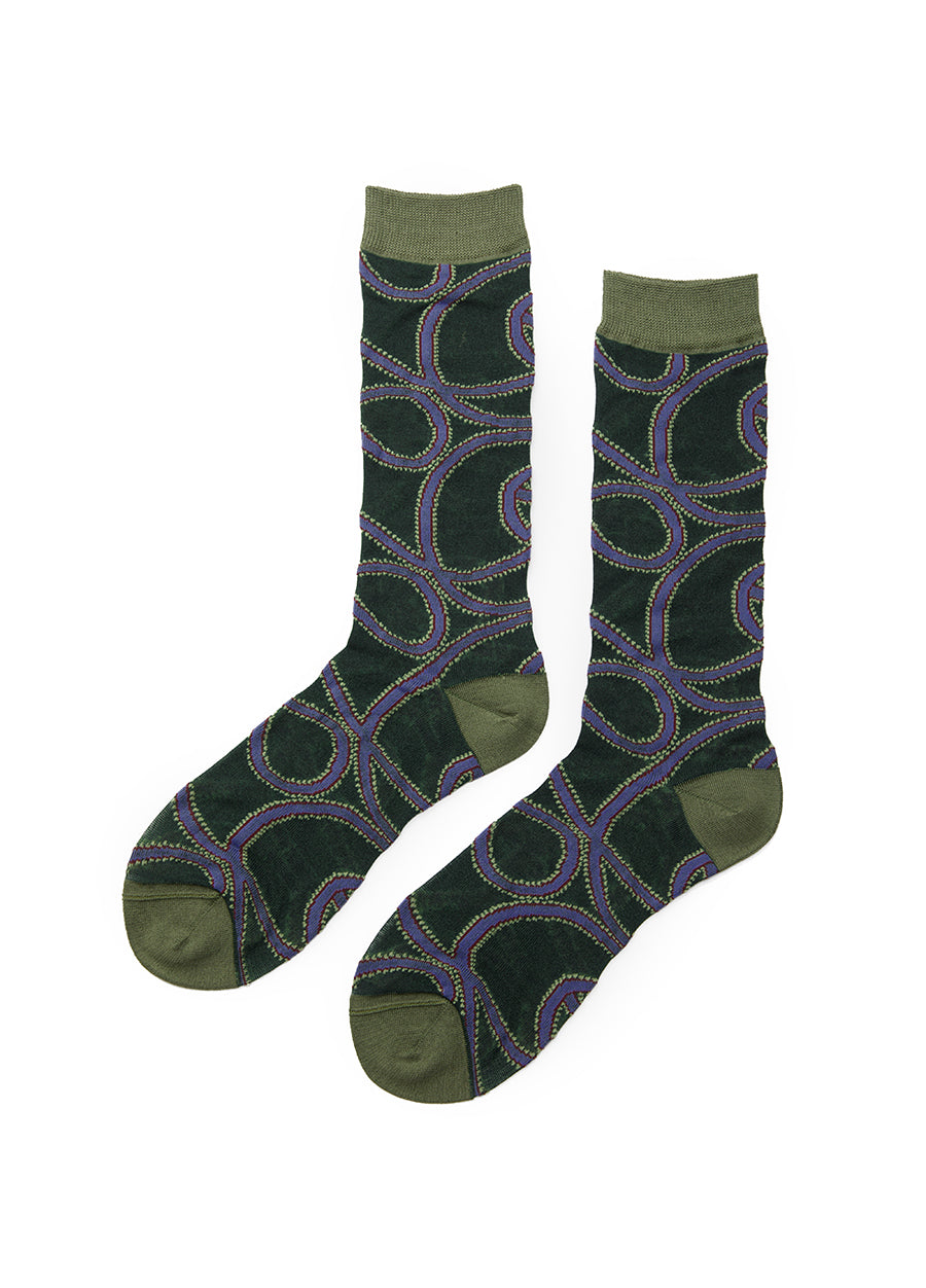Socks / JNBY Striped Print Nylon Socks