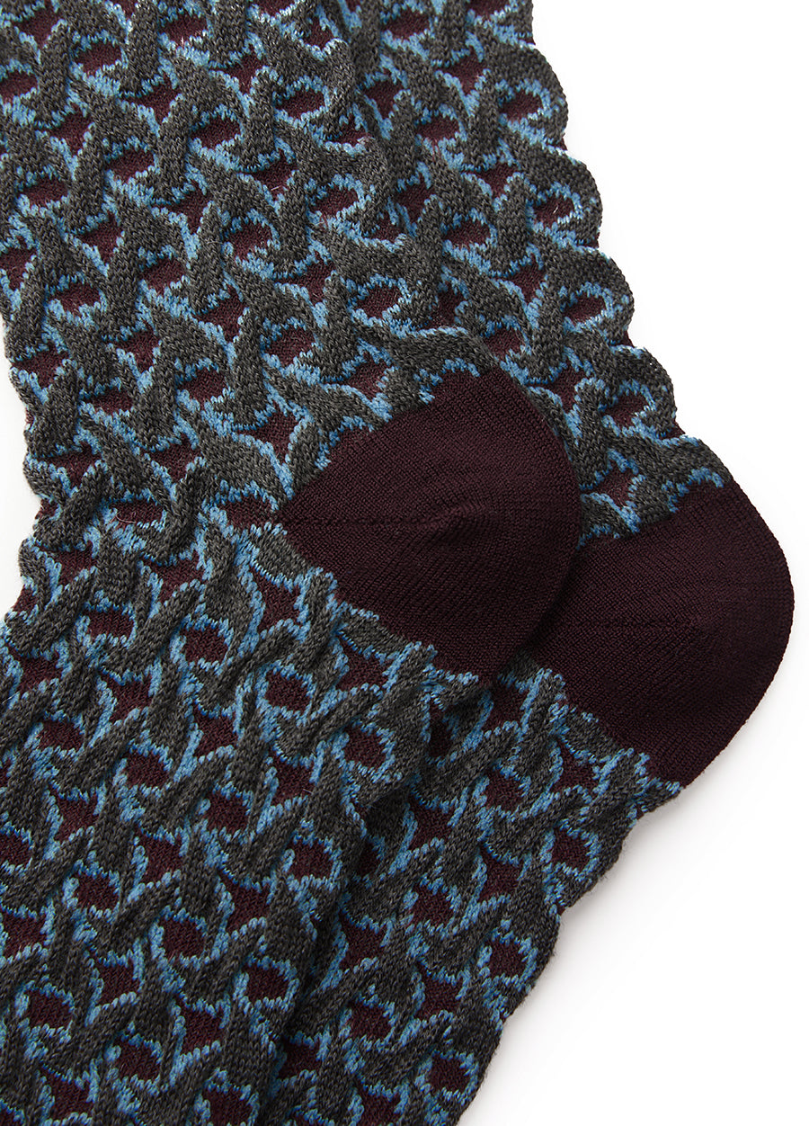 Socks / JNBY Retro Patterned Wool Socks