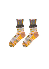 Socks / JNBY Patchwork Nylon Socks