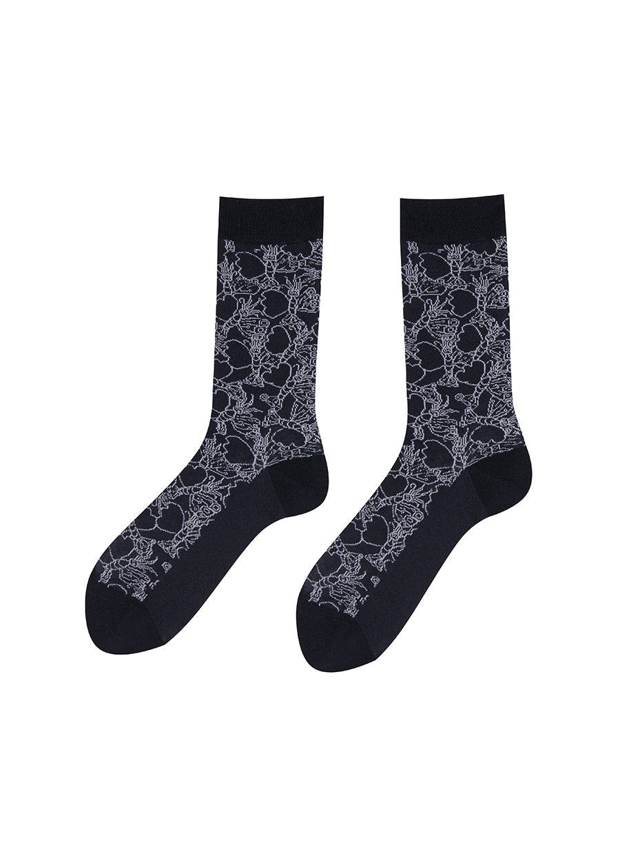 Socks / JNBY Nylon Mid-calf Socks