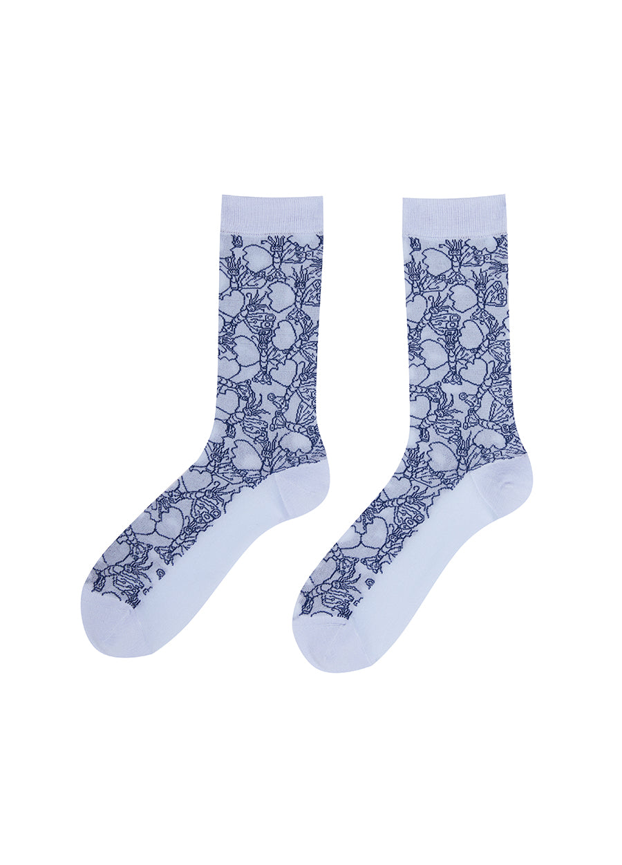 Socks / JNBY Nylon Mid-calf Socks