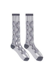 Socks/JNBY Diamond Grid Pattern Socks