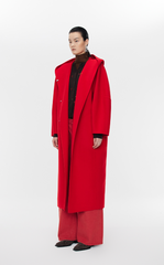 Coat / JNBY H-Silhouette Wool-Cashmere Coat