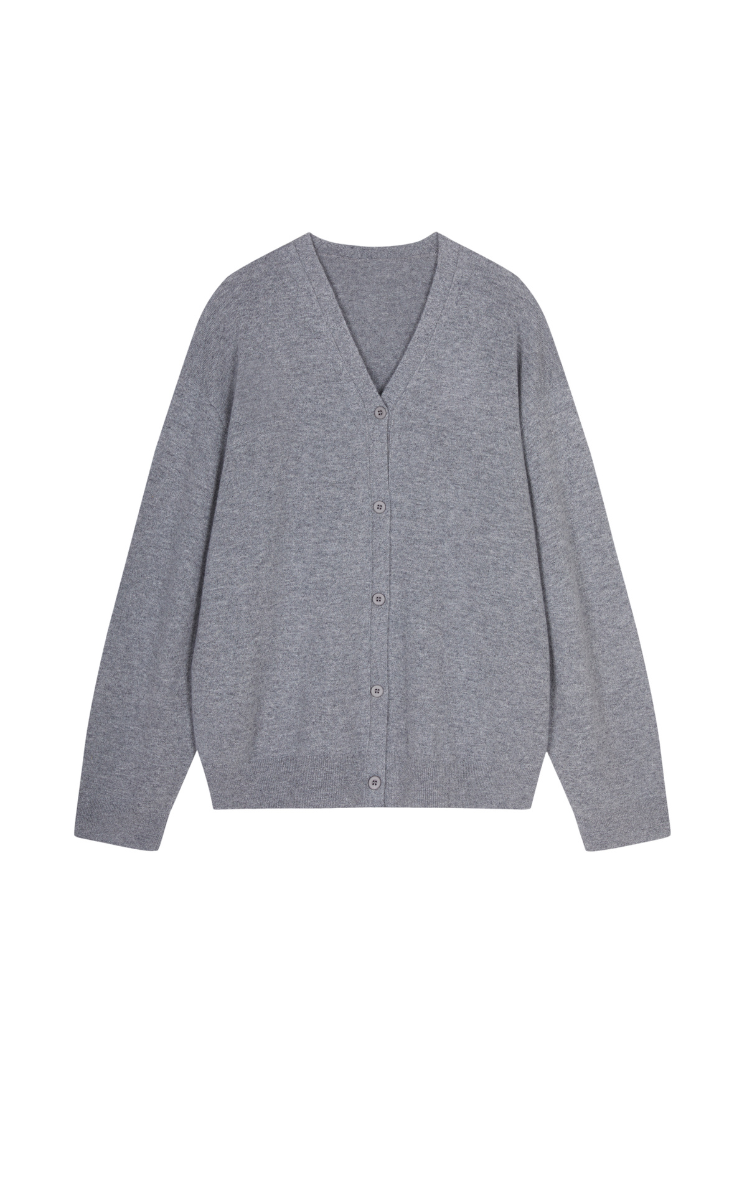 Sweater / JNBY Relaxed Wool-Cashmere Blend Cardigan